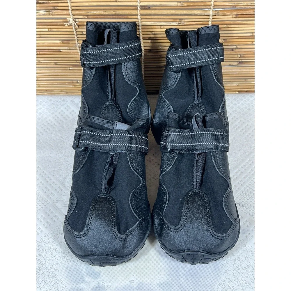 Premium Dog Shoes For Hiking , Rain, Mud And Hot Concrete‎ - Size 8 (3-3.25) XXL